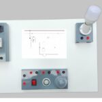 Bộ thiết bị lắp đặt mạch điện điều khiển đèn điện cảm biến ánh sáng và chuyển động